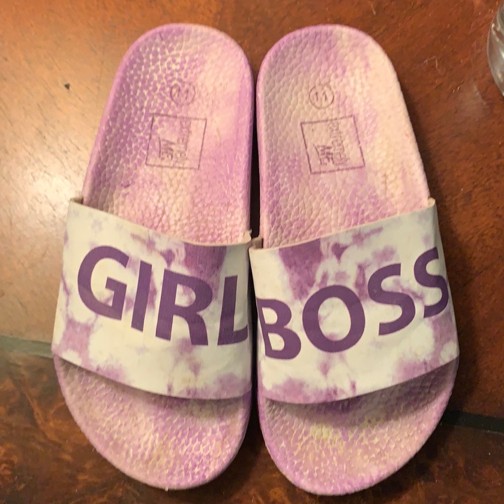 Toddler slides size 11